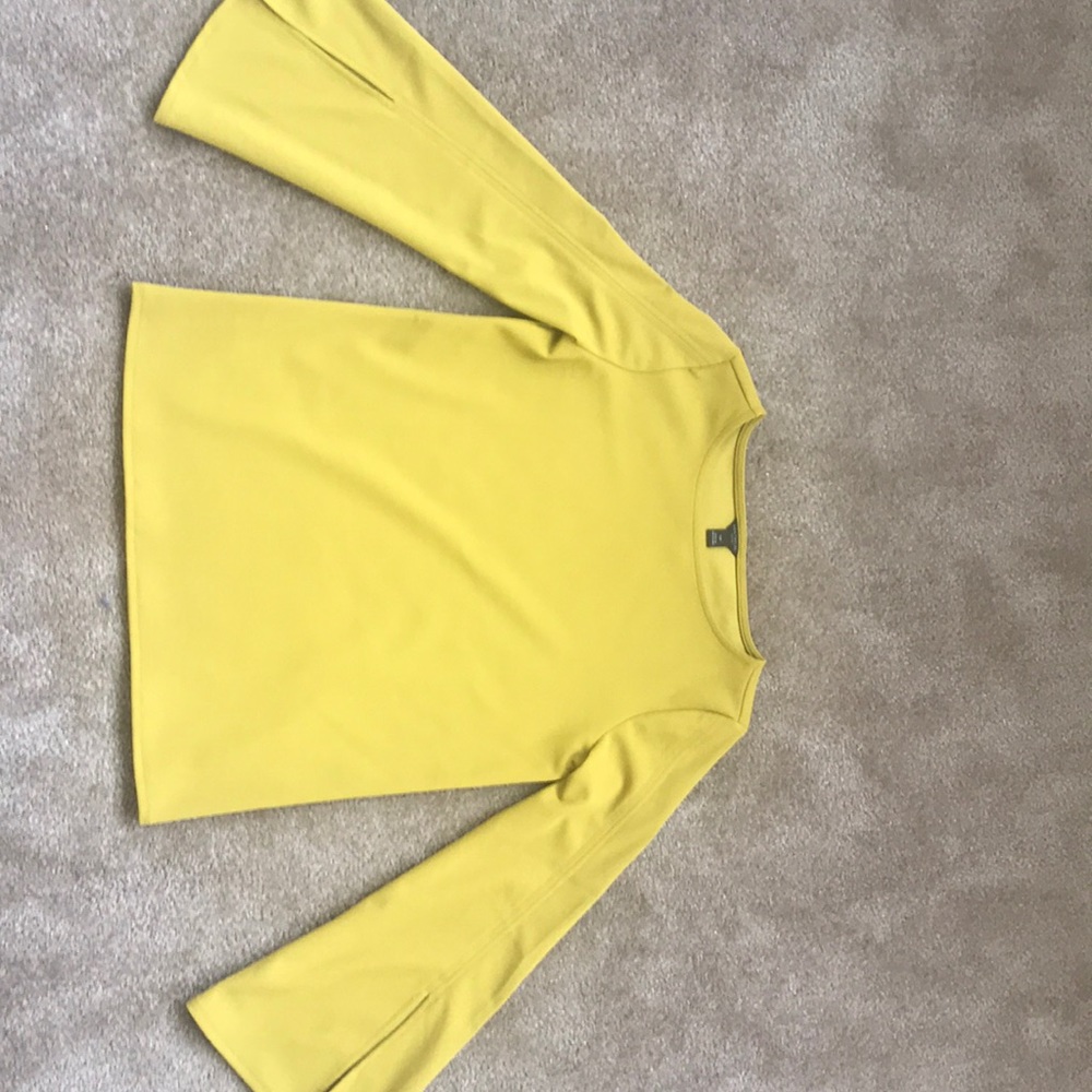 Petite Slit Sleeve Boatneck Top